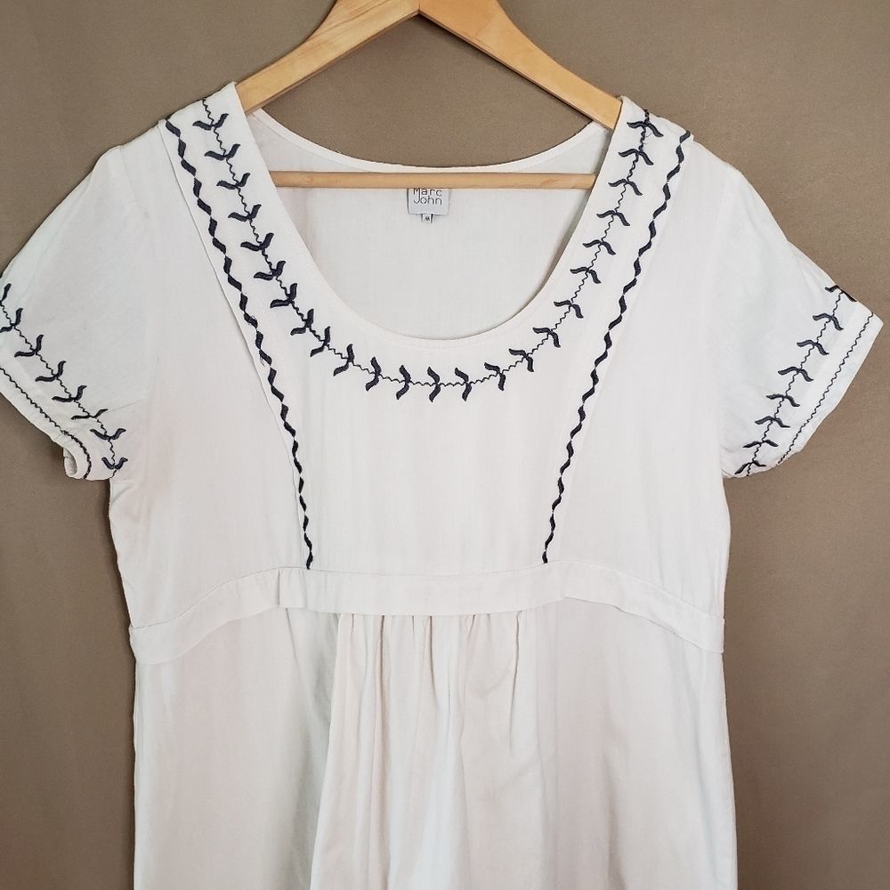 Karl Marc John embroidery dress